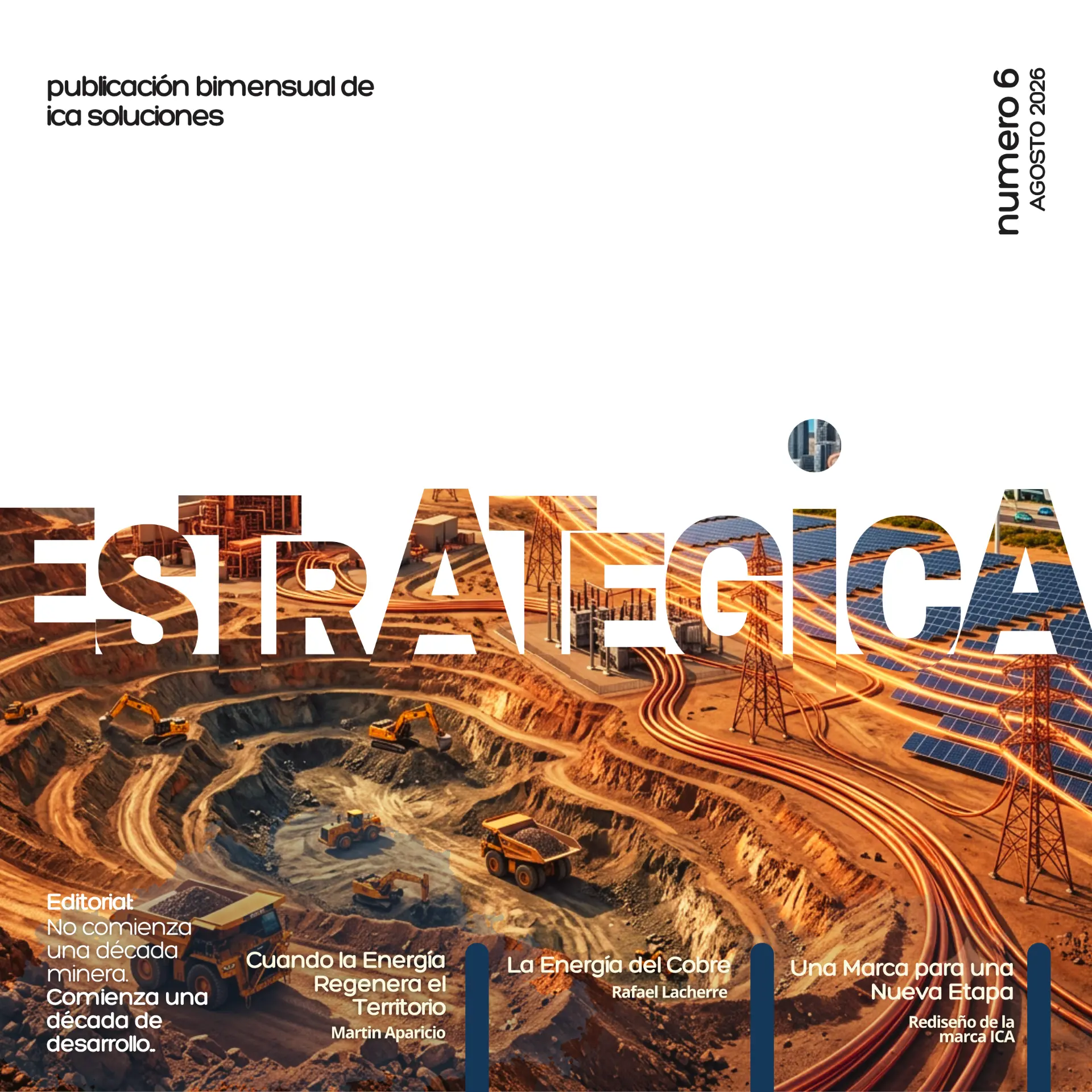 Tapa de Estratégica N.º 6 — Agosto 2026