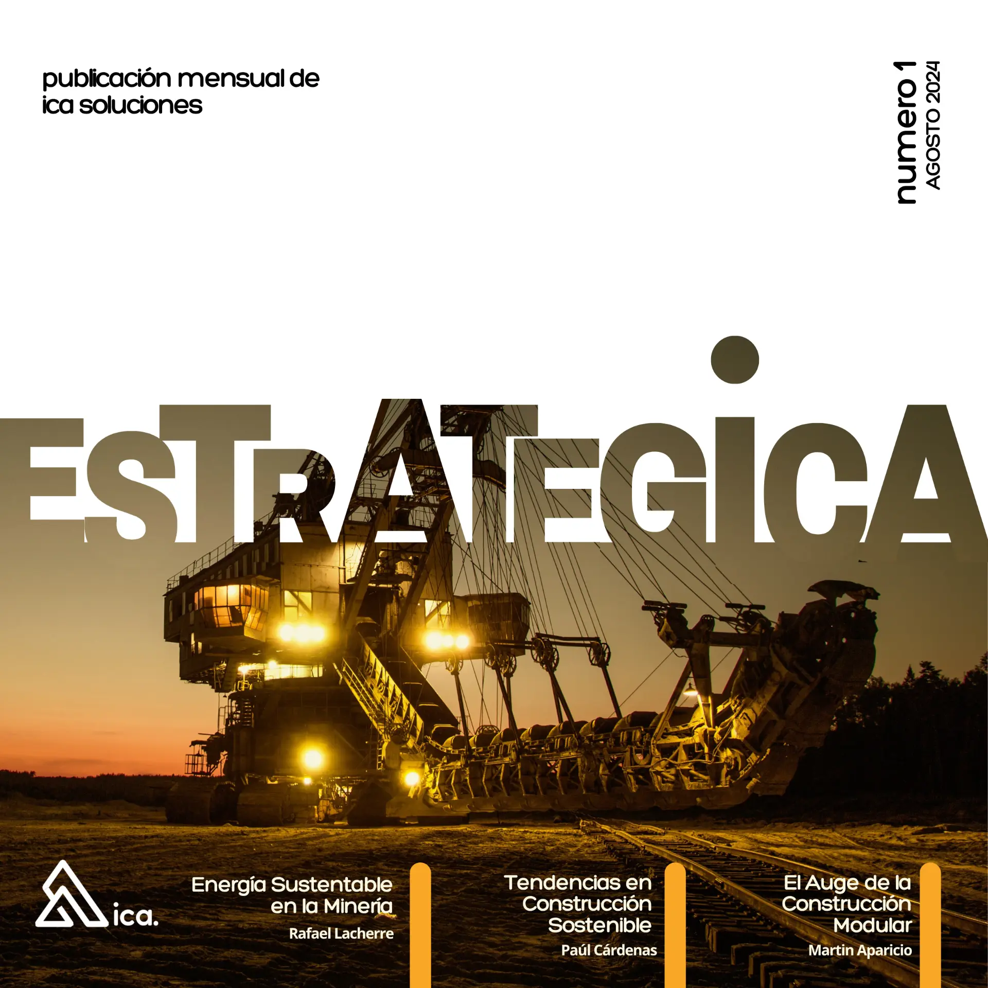 Tapa de Estratégica N.º 1 — Agosto 2024